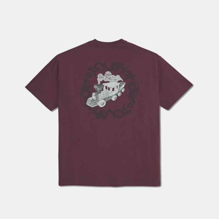 Polar Hijack Tee, plum